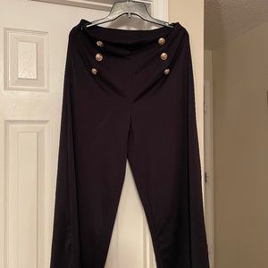 Blue capris style Navy Anchor pants